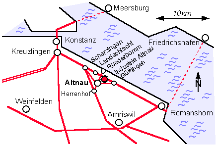Situationsplan Altnau